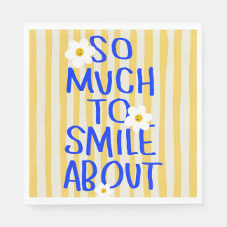 So Much to Smile About Napkin