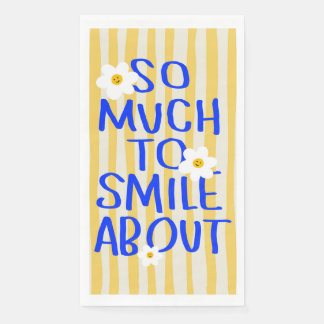 So Much to Smile About Napkin