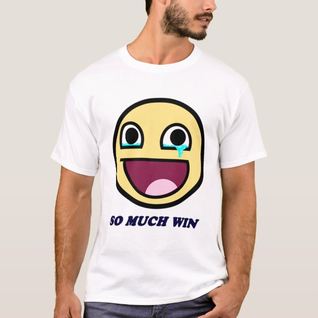 so much win awesome T-Shirt (Front)
