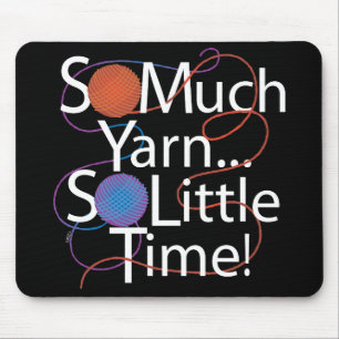 So Much Yarn Mouse Mat