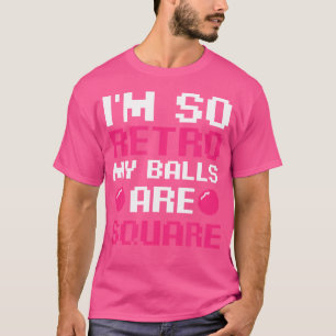 So My Balls Are Square Edm Rave Techno T-Shirt