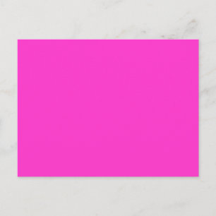So Pink Colour Decor Customise It if you like Postcard
