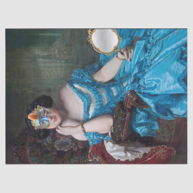  So Posh Masquerade Tissue Paper (Front)