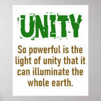 So Powerful Is The Light Of Unity - Unity Quote