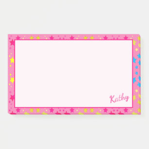 So pretty an oversized post it note for Kathy