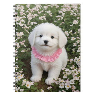 so pretty doggy notebook