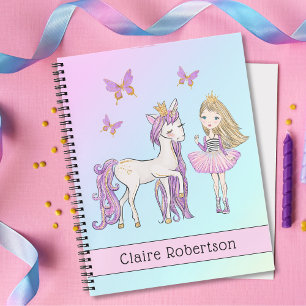 So Pretty "My Unicorn" School Notebook