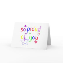 So Proud of You Congratulations