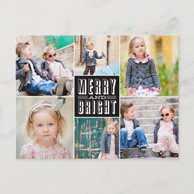 SO RETRO | HOLIDAY POST CARD (Front)