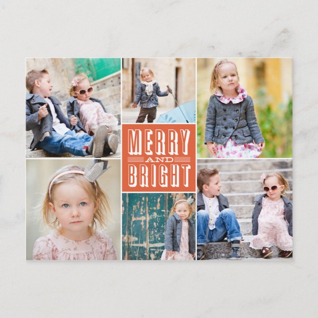 SO RETRO | HOLIDAY POST CARD (Front)