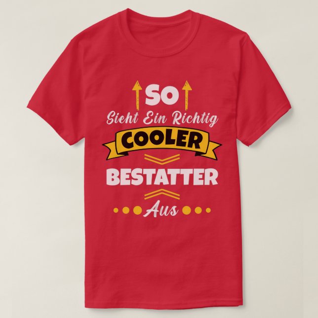 So Sieht Ein Richtig Cooler Busfahrer aus 3 T-Shirt (Design Front)