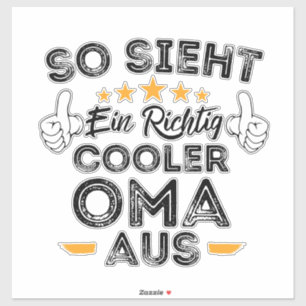 So Sieht Ein Richtig Cooler Oma Aus Lustiges Oma