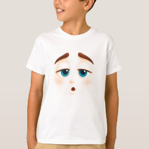 So sleepy – tired blue eyed emoji tee