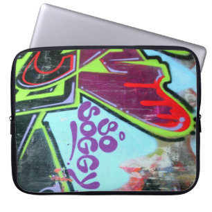 " so soggy" graffiti laptop case