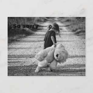 So sorry postcard