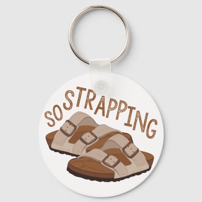 So Strapping Key Ring (Front)