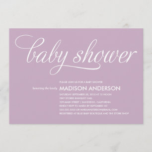 SO SWEET BABY SHOWER INVITATION