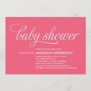 SO SWEET BABY SHOWER INVITATION