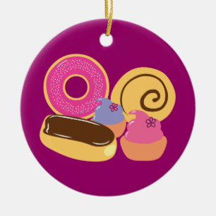 So Sweet Desserts Ceramic Tree Decoration