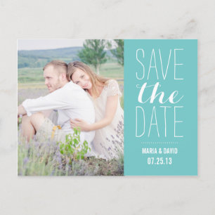 SO SWEET SAVE THE DATE ANNOUNCEMENT POSTCARD