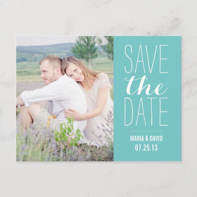 SO SWEET | SAVE THE DATE ANNOUNCEMENT POSTCARD (Front)