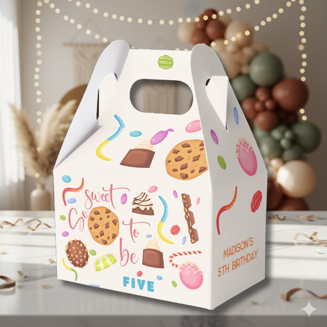 So sweet to be... kids birthday favour box (Creator Uploaded)