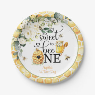 So Sweet to Be One 1st Birthday Plate