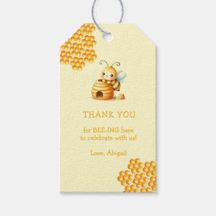SO SWEET TO BEE ONE THANK YOU Sticker Gift Tags