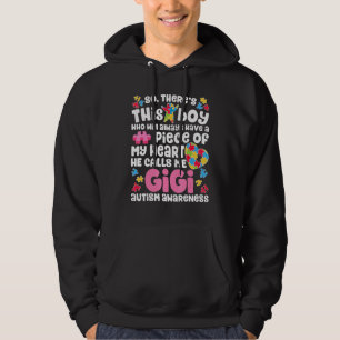 So There's This Boy Who Calls Me Gigi Autism Aware Hoodie