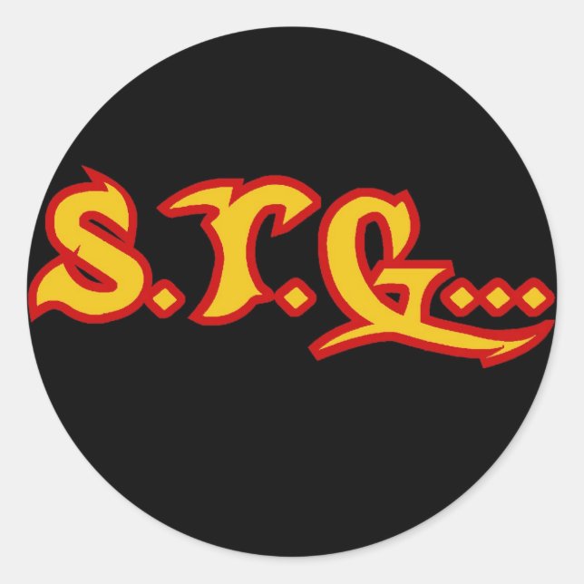 So They Go...  Rock Intls Stickers (Front)