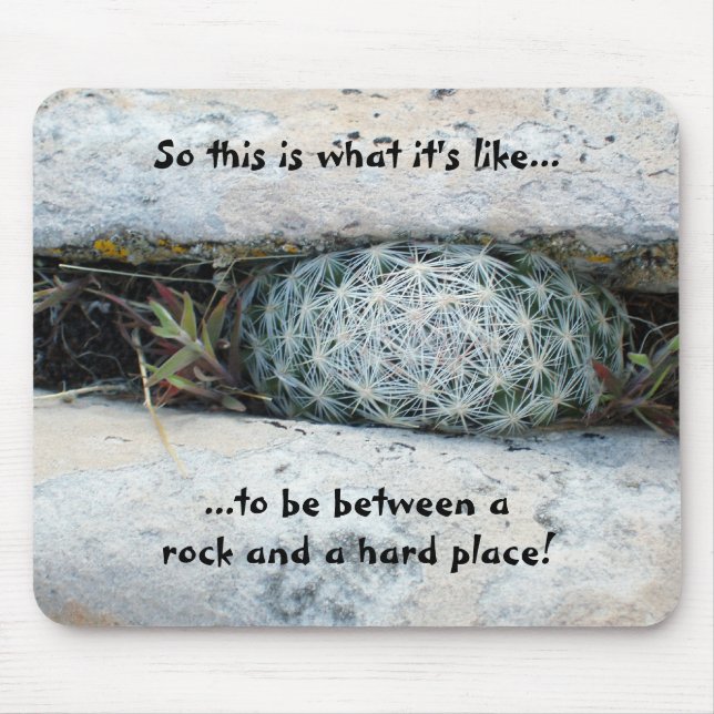 So This Is What It's Like Mouse Mat (Front)