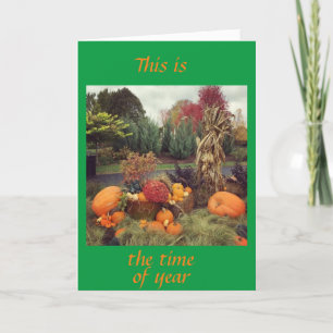 SO VERY "THANKFUL" FOR YOU AT THANKSGIVING  HOLIDAY CARD