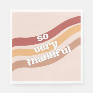 So Very Thankful Luncheon Paper Napkins