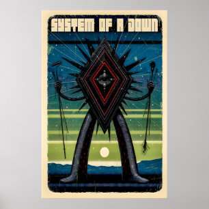 SOAD Poster Matte  Art Print. System Of A Down