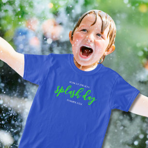 Soak Up the Fun! Custom Splash Day Summer Event T-Shirt