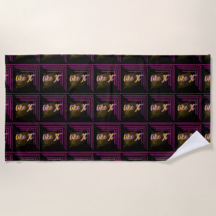 Soak Up the Sun with Trendy Beach Towel Design