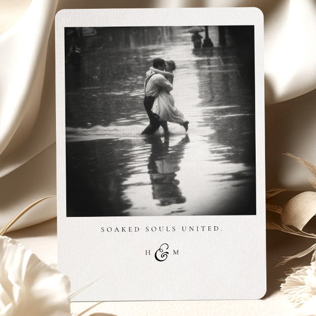 "Soaked Souls United" Photo Thank You Card (Creator Uploaded)