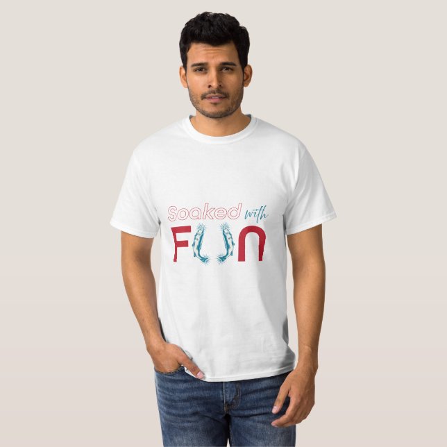 Soaked with Fun – Sardine-Inspired Summer Tee (Front Full)