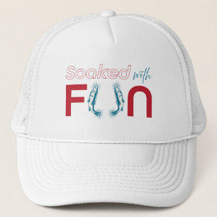 Soaked with Fun – Sardine-Inspired Summer Tee Trucker Hat