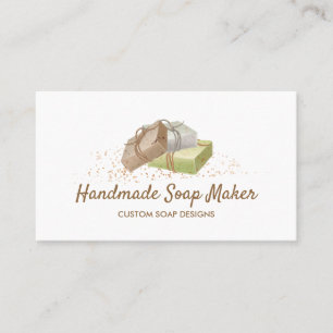 Soap Brand Homemade Business Card