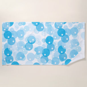 Soap bubble beach towel