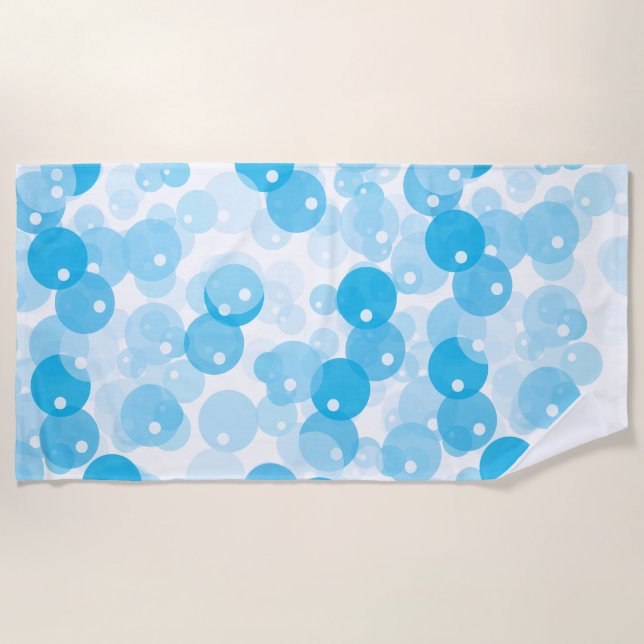Soap bubble beach towel (Front)