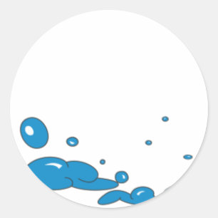 SOAP BUBBLE CLASSIC ROUND STICKER