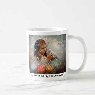 Soap bubble girl - by Yoo Choong Yeul Mug