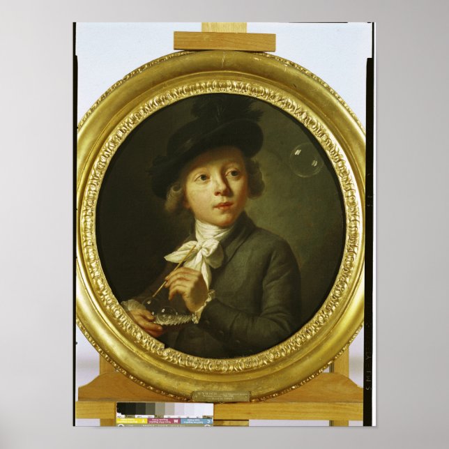 Soap Bubbles, 1784 Poster (Front)