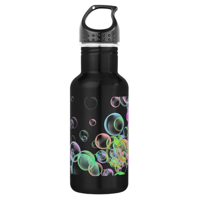Soap Bubbles 532 Ml Water Bottle (Front)