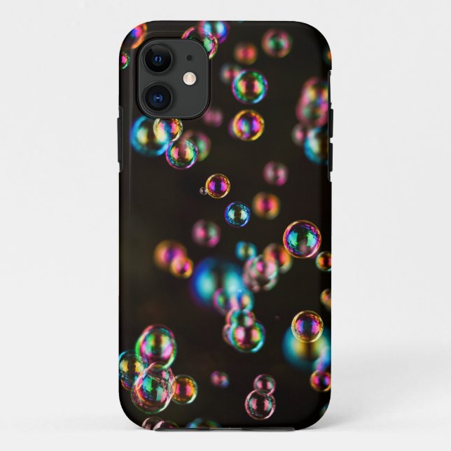 Soap bubbles, colourful and dazzling Case-Mate iPhone case (Back)