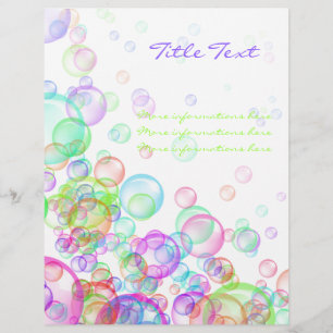 Soap Bubbles Flyer