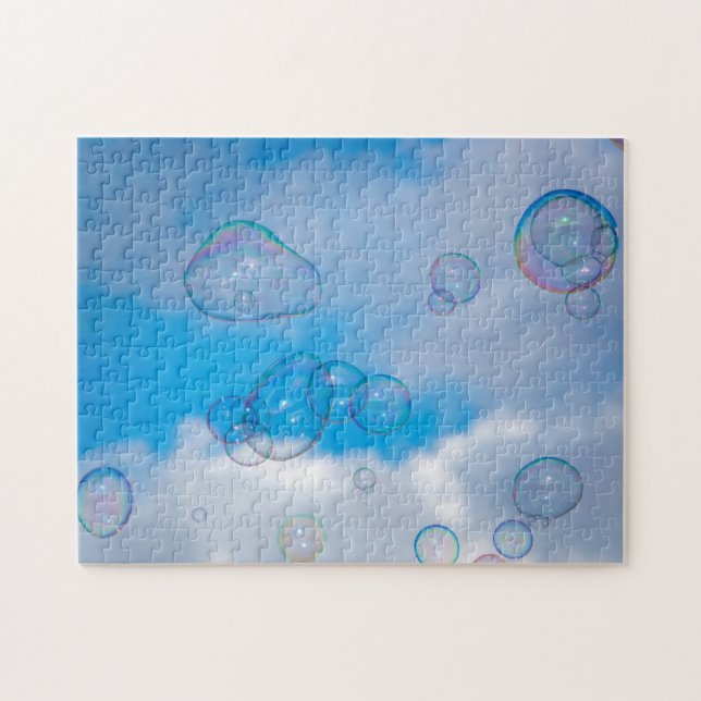 Soap bubbles jigsaw puzzle (Horizontal)
