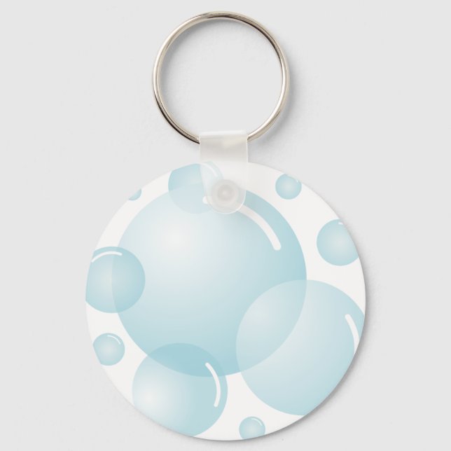 Soap bubbles key ring (Front)